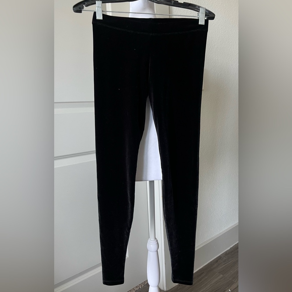 Velvet leggings